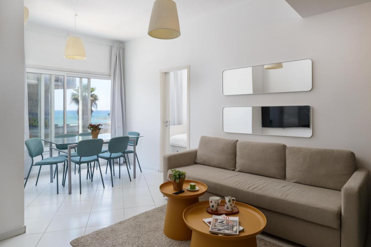 Sea View 2 Bedroom Apartment With Bomb Shelter Tel Aviv Esterno foto